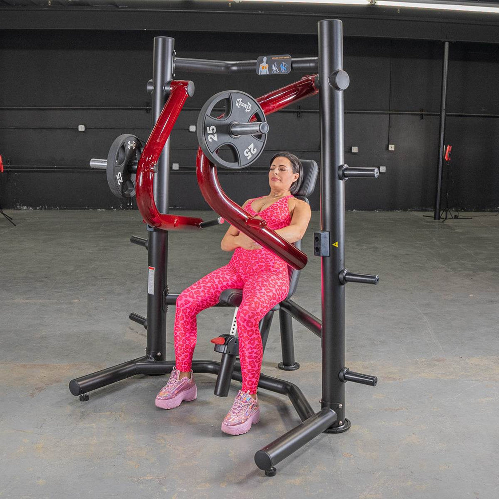 Power Leverage V2 Decline Chest Press - Muscle D Fitness - Machine Horizon
