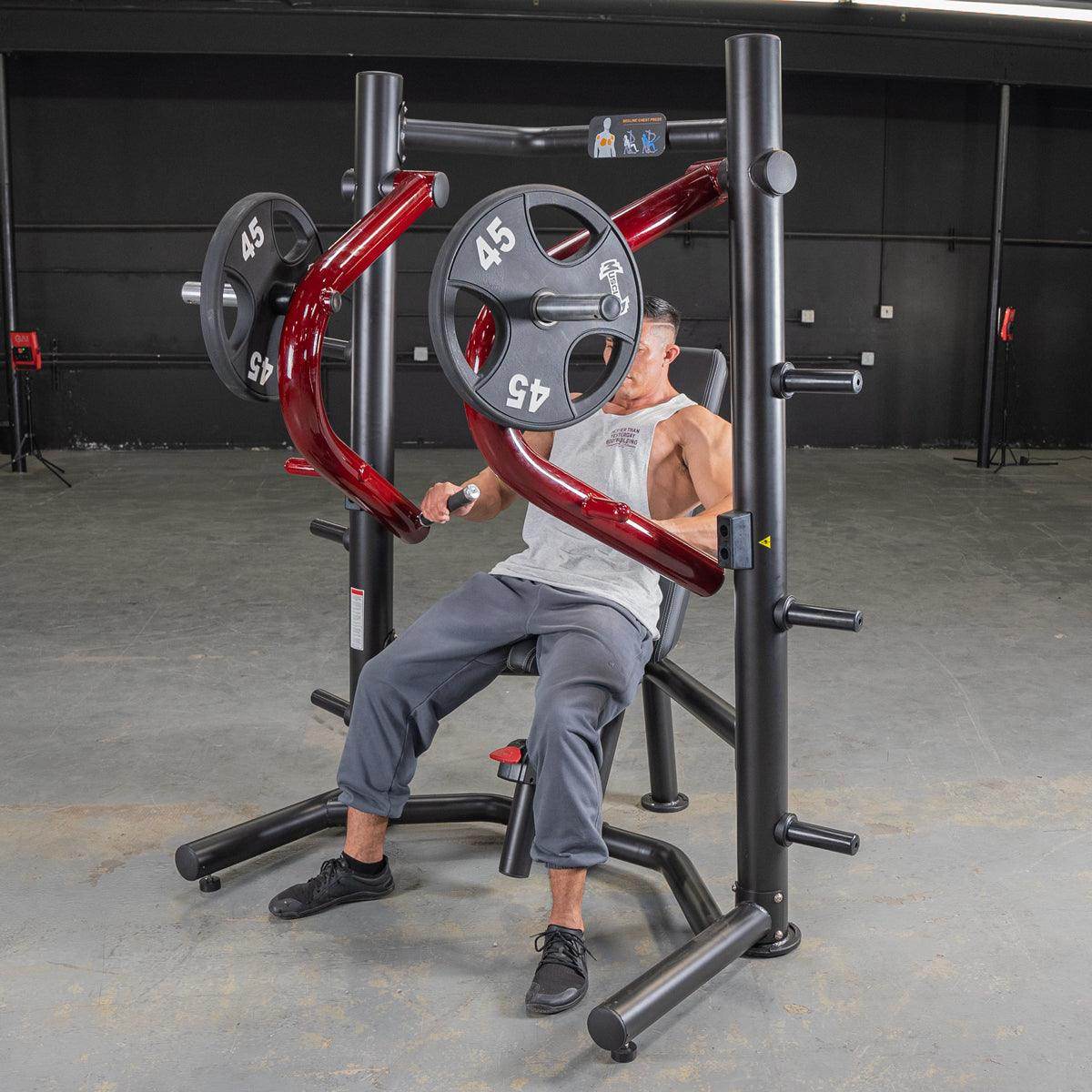 Power Leverage V2 Decline Chest Press - Muscle D Fitness - Machine Horizon Power Leverage V2 Decline Chest Press - Muscle D Fitness - Machine Horizon