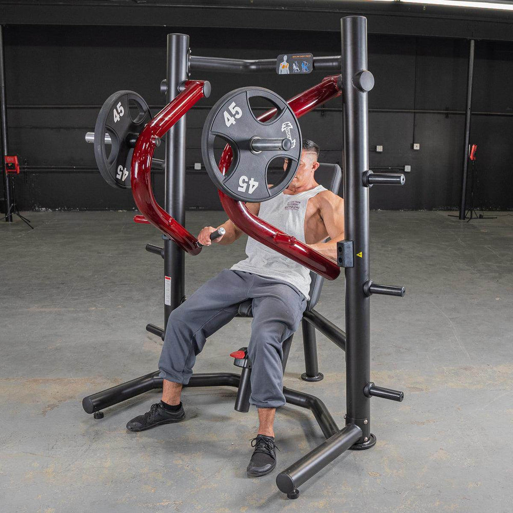 Power Leverage V2 Decline Chest Press - Muscle D Fitness - Machine Horizon