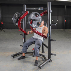 Power Leverage V2 Decline Chest Press - Muscle D Fitness - Machine Horizon
