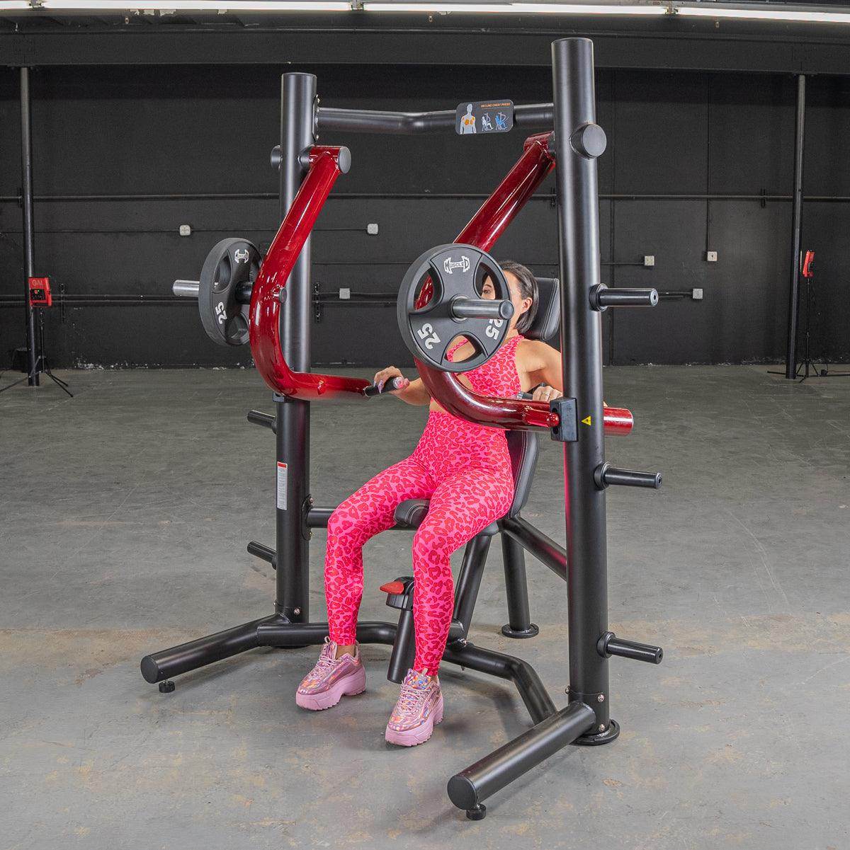 Power Leverage V2 Decline Chest Press - Muscle D Fitness - Machine Horizon Power Leverage V2 Decline Chest Press - Muscle D Fitness - Machine Horizon
