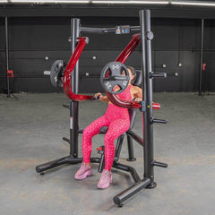 Power Leverage V2 Decline Chest Press - Muscle D Fitness - Machine Horizon