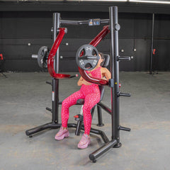 Power Leverage V2 Decline Chest Press - Muscle D Fitness - Machine Horizon