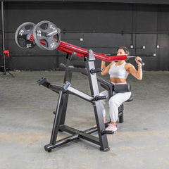 Power Leverage V2 Iso Lateral Lat Pull - Muscle D Fitness - Machine Horizon