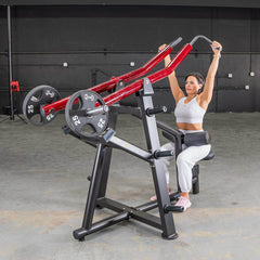 Power Leverage V2 Iso Lateral Lat Pull - Muscle D Fitness - Machine Horizon