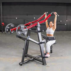Power Leverage V2 Iso Lateral Lat Pull - Muscle D Fitness - Machine Horizon