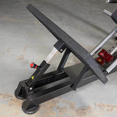 Power Leverage V2 Hack Squat / Calf Raise - Muscle D Fitness - Machine Horizon