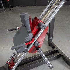 Power Leverage V2 Hack Squat / Calf Raise - Muscle D Fitness - Machine Horizon