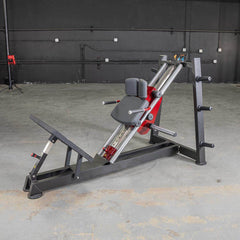 Power Leverage V2 Hack Squat / Calf Raise - Muscle D Fitness - Machine Horizon