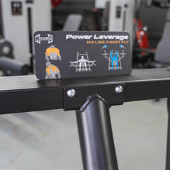 Power Leverage V2 Incline Pec Fly | Iso-Lateral Chest Machine – Muscle D Fitness - Machine Horizon