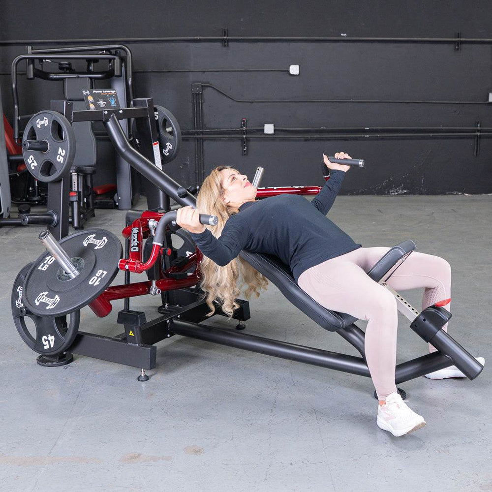 Power Leverage V2 Incline Pec Fly | Iso-Lateral Chest Machine – Muscle D Fitness - Machine Horizon