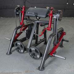 Power Leverage V2 Iso Lateral Biceps Curl / Preacher Curl - Muscle D Fitness - Machine Horizon
