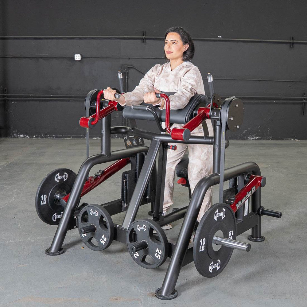 Power Leverage V2 Iso Lateral Biceps Curl / Preacher Curl - Muscle D Fitness - Machine Horizon