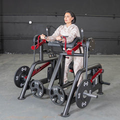 Power Leverage V2 Iso Lateral Biceps Curl / Preacher Curl - Muscle D Fitness - Machine Horizon