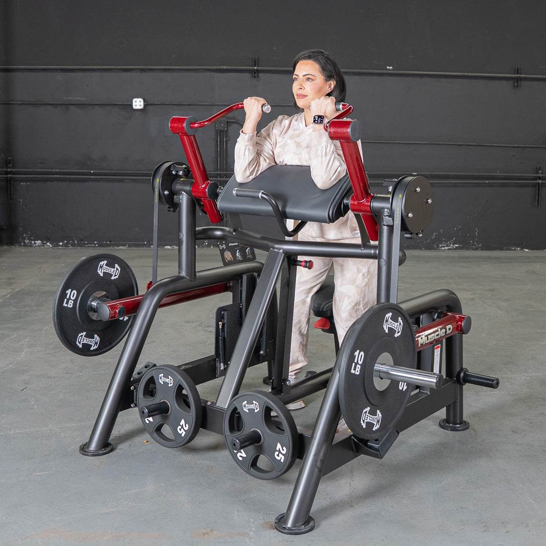 Power Leverage V2 Iso Lateral Biceps Curl / Preacher Curl - Muscle D Fitness - Machine Horizon Power Leverage V2 Iso Lateral Biceps Curl / Preacher Curl - Muscle D Fitness - Machine Horizon