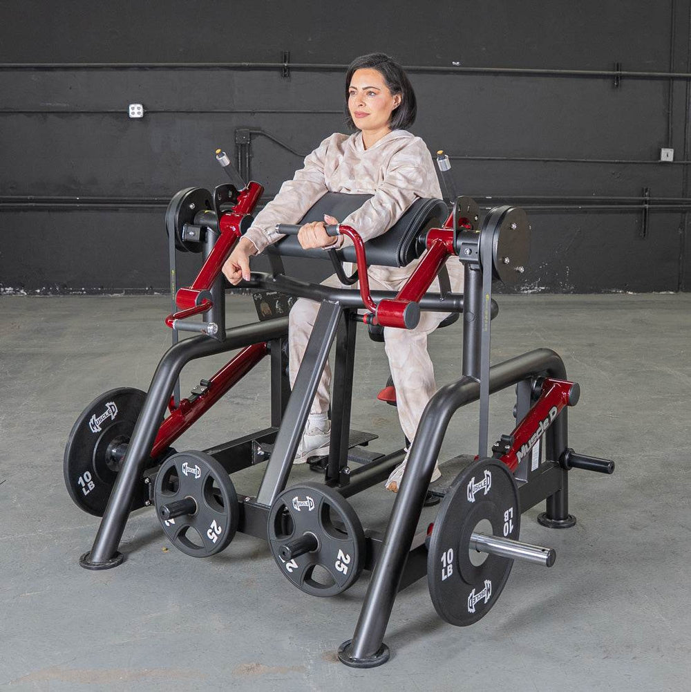 Power Leverage V2 Iso Lateral Biceps Curl / Preacher Curl - Muscle D Fitness - Machine Horizon