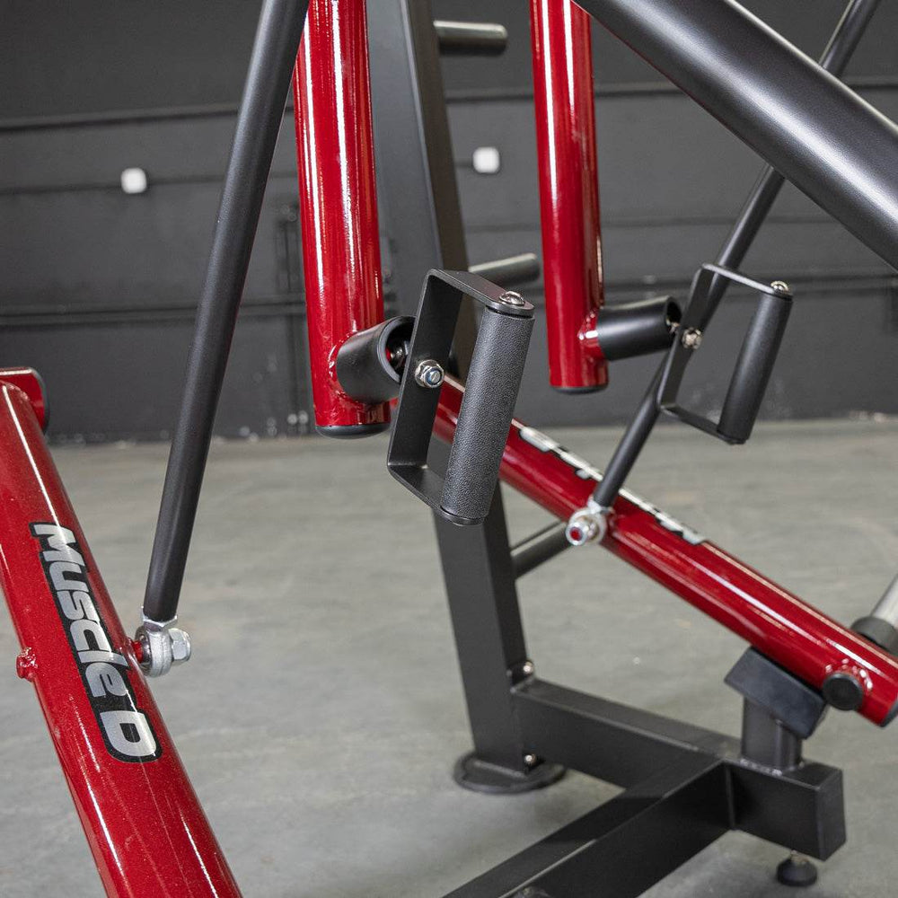 Power Leverage V2 Rotating Handle Low Row - Muscle D Fitness - Machine Horizon