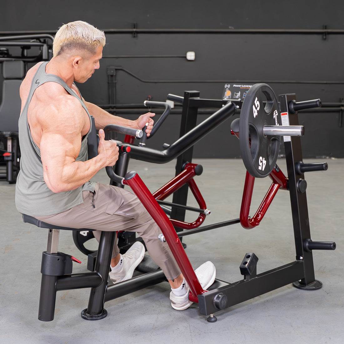 Power Leverage V2 Dual Hinge Seated Row | Muscle D Fitness - Machine Horizon Power Leverage V2 Dual Hinge Seated Row | Muscle D Fitness - Machine Horizon