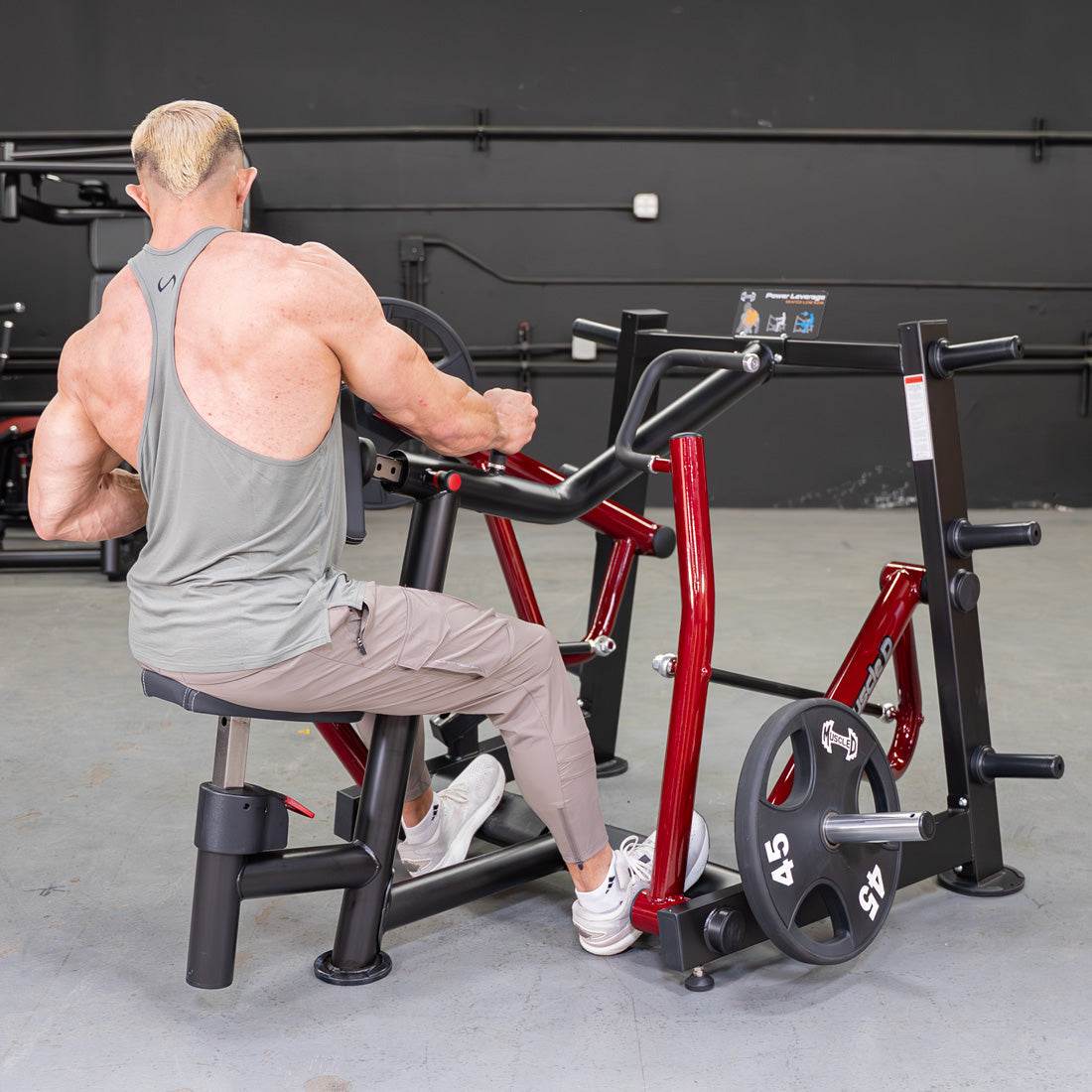 Power Leverage V2 Dual Hinge Seated Row | Muscle D Fitness - Machine Horizon Power Leverage V2 Dual Hinge Seated Row | Muscle D Fitness - Machine Horizon