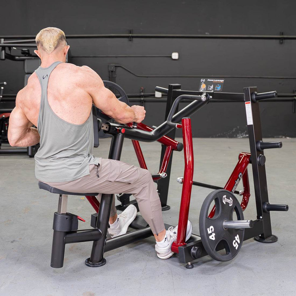 Power Leverage V2 Dual Hinge Seated Row | Muscle D Fitness - Machine Horizon