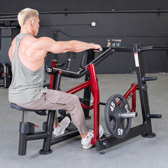 Power Leverage V2 Dual Hinge Seated Row | Muscle D Fitness - Machine Horizon