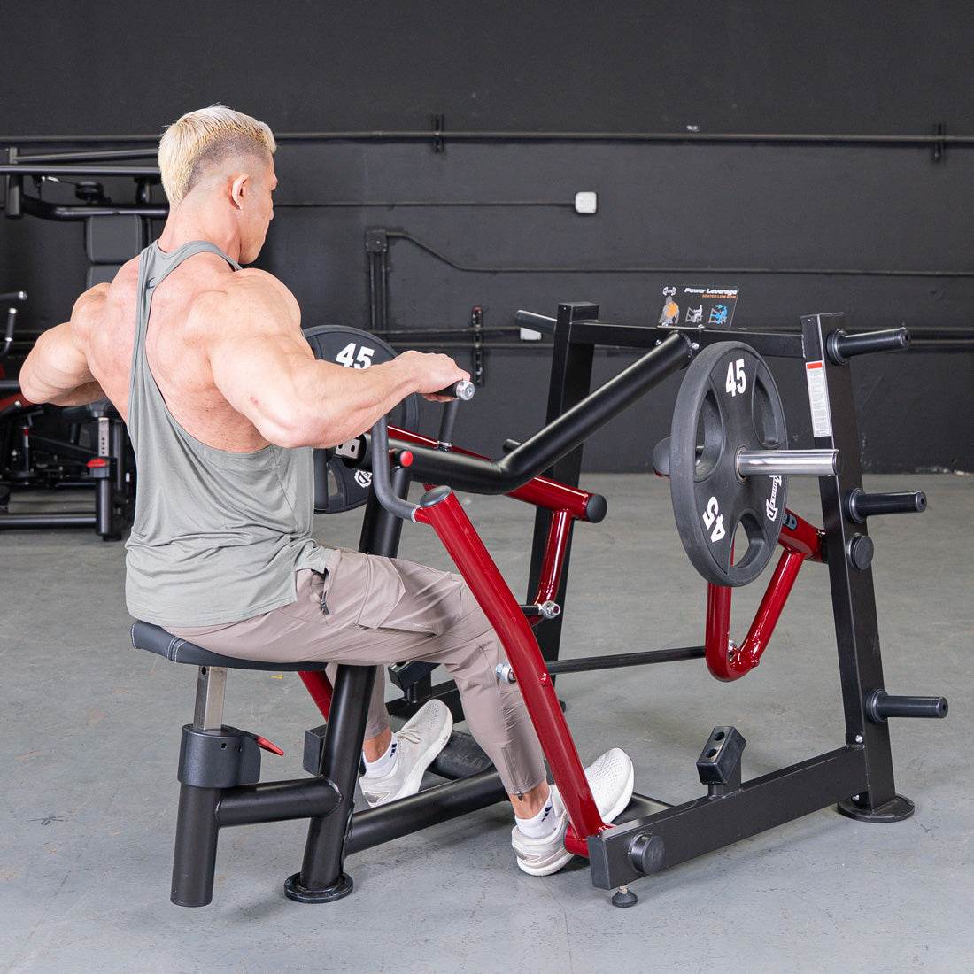 Power Leverage V2 Dual Hinge Seated Row | Muscle D Fitness - Machine Horizon Power Leverage V2 Dual Hinge Seated Row | Muscle D Fitness - Machine Horizon