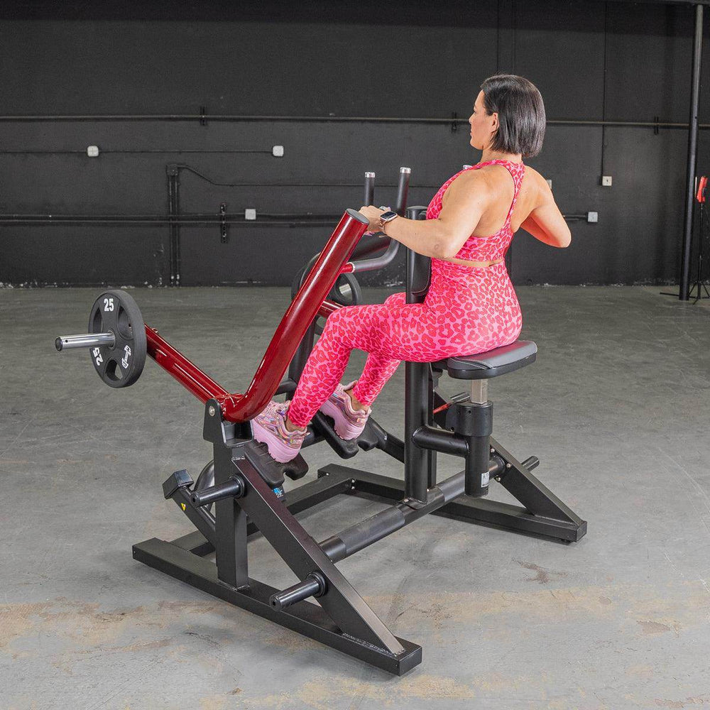 Power Leverage V2 Iso Lateral Seated Row - Muscle D Fitness - Machine Horizon