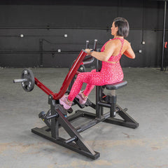 Power Leverage V2 Iso Lateral Seated Row - Muscle D Fitness - Machine Horizon
