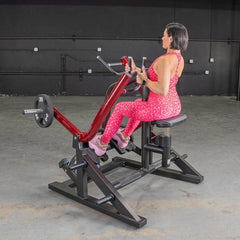 Power Leverage V2 Iso Lateral Seated Row - Muscle D Fitness - Machine Horizon