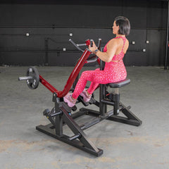 Power Leverage V2 Iso Lateral Seated Row - Muscle D Fitness - Machine Horizon