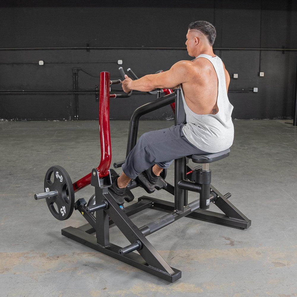 Power Leverage V2 Iso Lateral Seated Row - Muscle D Fitness - Machine Horizon