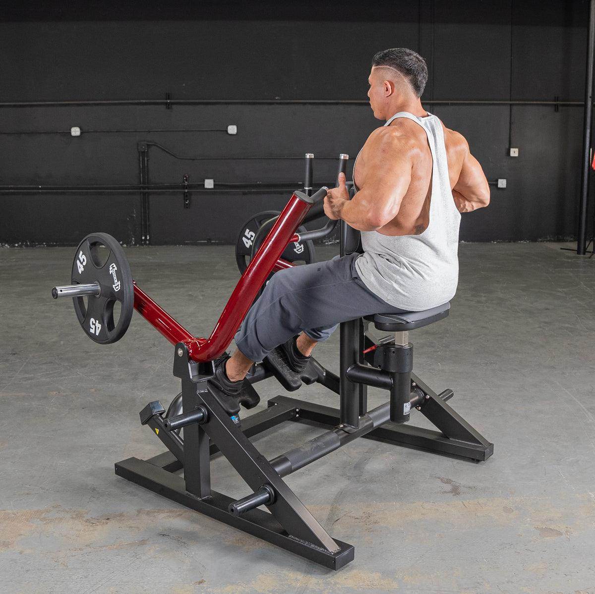 Power Leverage V2 Iso Lateral Seated Row - Muscle D Fitness - Machine Horizon Power Leverage V2 Iso Lateral Seated Row - Muscle D Fitness - Machine Horizon