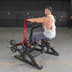Power Leverage V2 Iso Lateral Seated Row - Muscle D Fitness - Machine Horizon