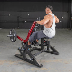 Power Leverage V2 Iso Lateral Seated Row - Muscle D Fitness - Machine Horizon