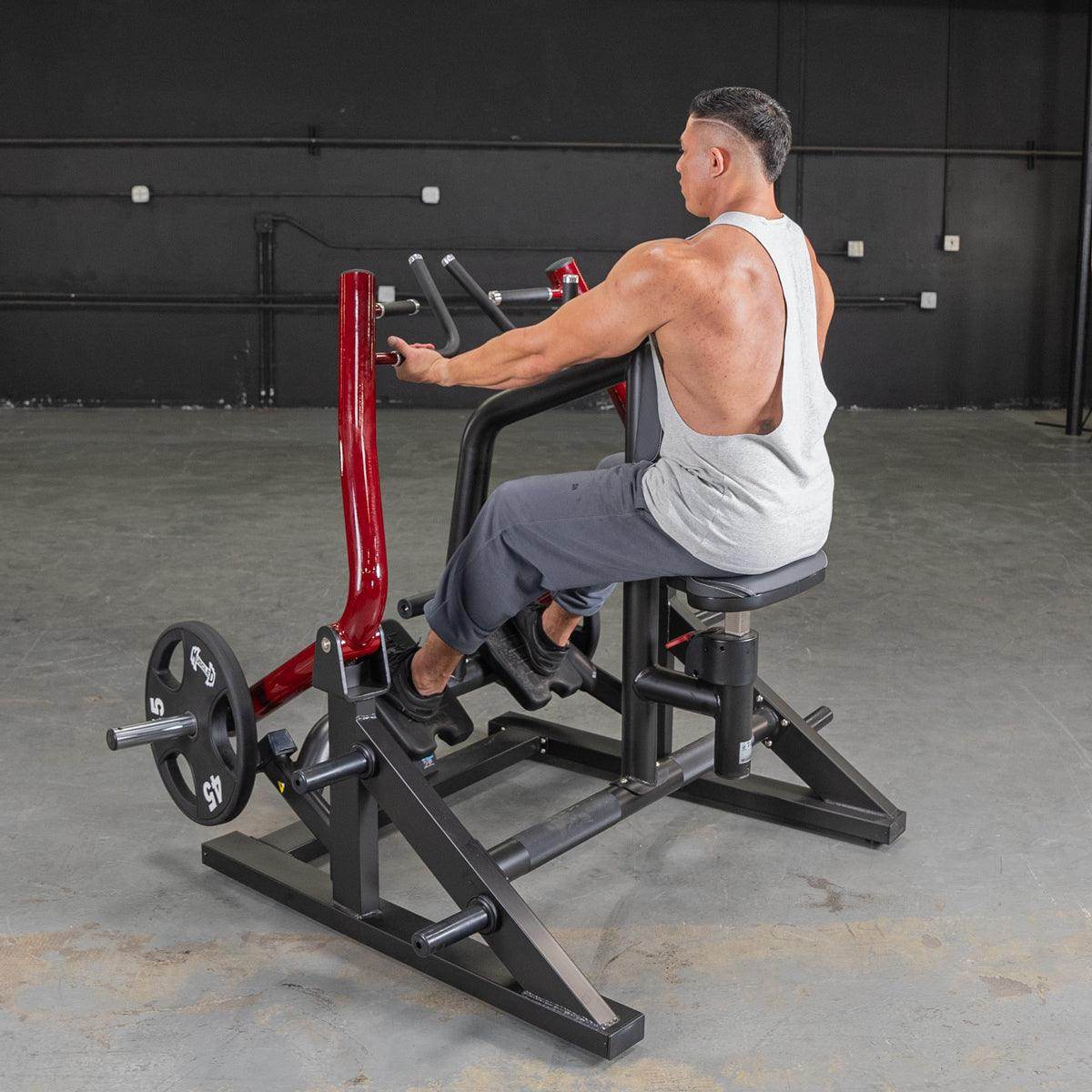 Power Leverage V2 Iso Lateral Seated Row - Muscle D Fitness - Machine Horizon Power Leverage V2 Iso Lateral Seated Row - Muscle D Fitness - Machine Horizon