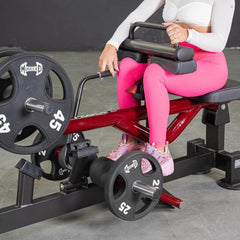 Power Leverage V2 Seated Calf / Tib - Muscle D Fitness - Machine Horizon