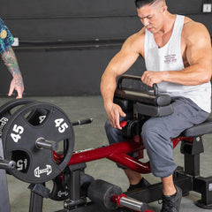 Power Leverage V2 Seated Calf / Tib - Muscle D Fitness - Machine Horizon