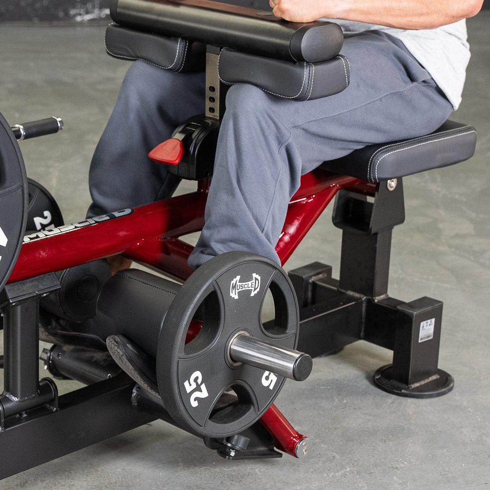 Power Leverage V2 Seated Calf / Tib - Muscle D Fitness - Machine Horizon