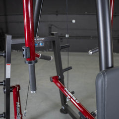Power Leverage V2 Seated Pec Fly / Rear Delt Combo - Plate Loaded - Weight Storage Included - Machine Horizon