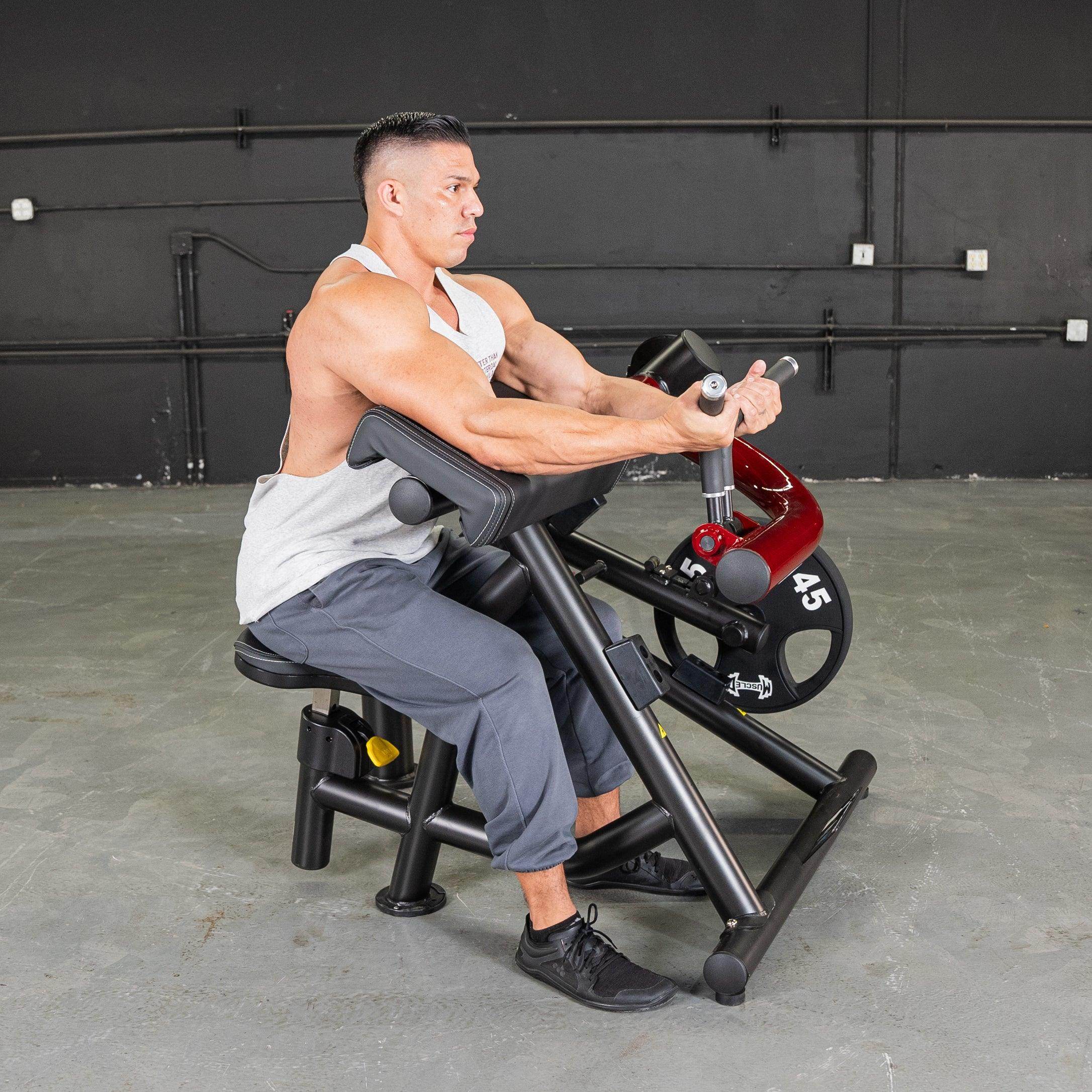 Power Leverage V2 Biceps Curl / Preacher Curl - Muscle D Fitness - Machine Horizon Power Leverage V2 Biceps Curl / Preacher Curl - Muscle D Fitness - Machine Horizon
