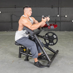 Power Leverage V2 Biceps Curl / Preacher Curl - Muscle D Fitness - Machine Horizon