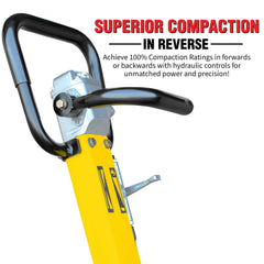 Tomahawk 5.5 HP Honda Reverse Plate Compactor 19x14 Plate for Asphalt, Aggregate, Cohesive Soil Compaction - Machine Horizon