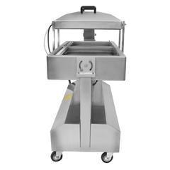 Jores Technologies Reclinable Commercial Double Chamber Vacuum Sealer with 20” Seal Bars - 220v