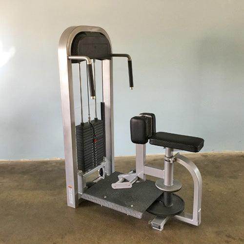Classic Rotary Torso - Muscle D Fitness - Adjustable Seated - Pin Selectorized Oblique Trainer - Machine Horizon