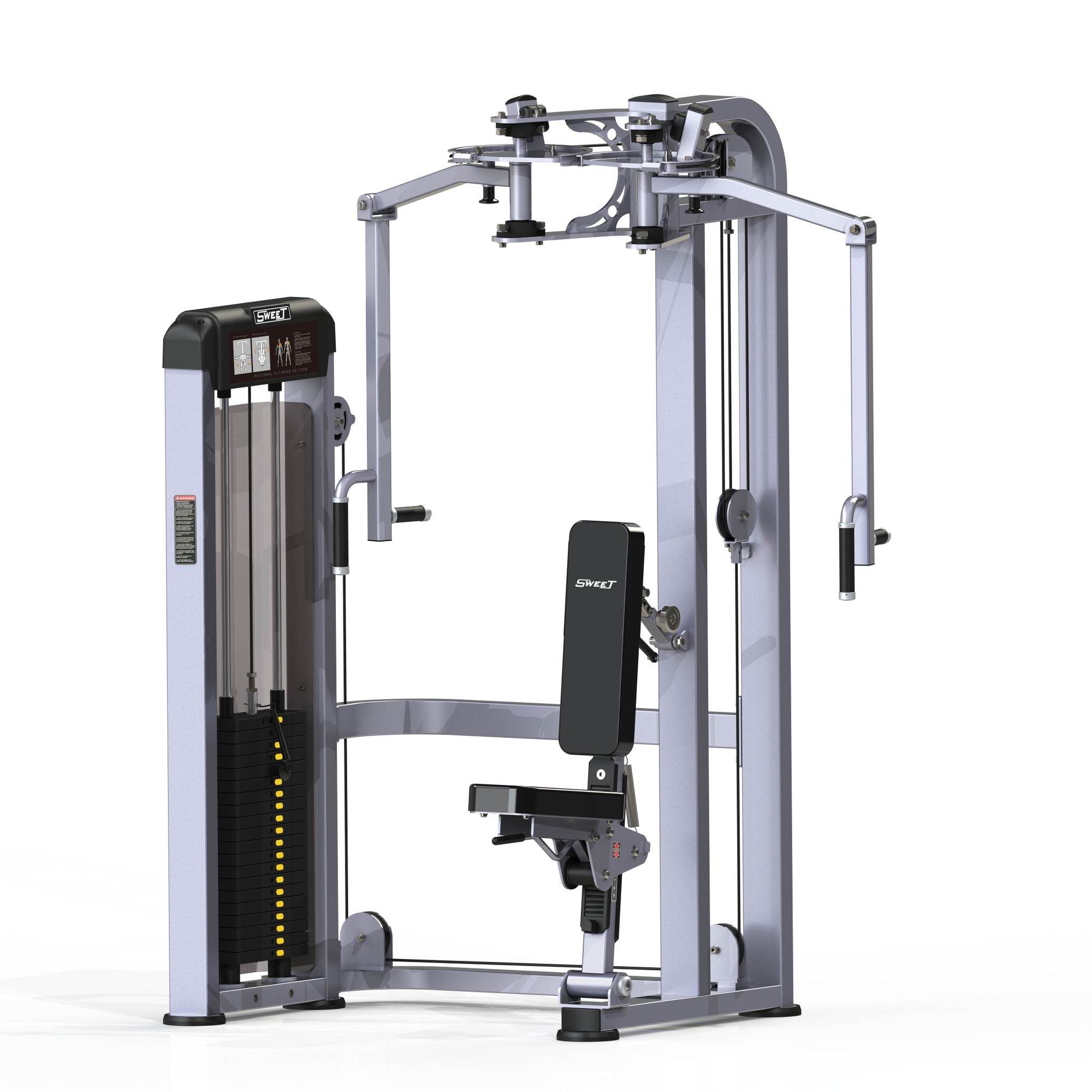 Sweet Selectorized Pec Deck / Rear Delt Combo by Muscle D Fitness - Machine Horizon Sweet Selectorized Pec Deck / Rear Delt Combo by Muscle D Fitness - Machine Horizon