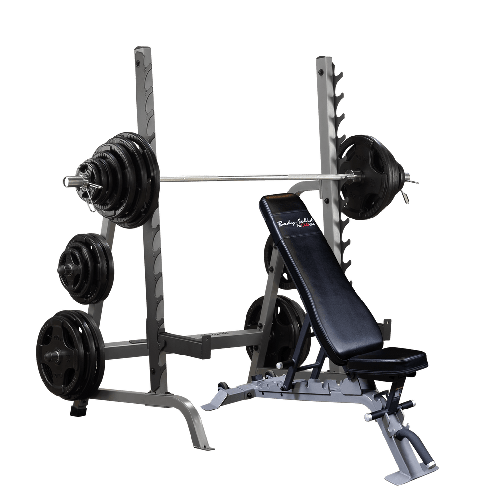 Body-Solid SDIB370 Bench Rack Combo Machine - Machine Horizon