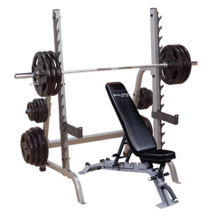 Body-Solid SDIB370 Bench Rack Combo Machine - Machine Horizon
