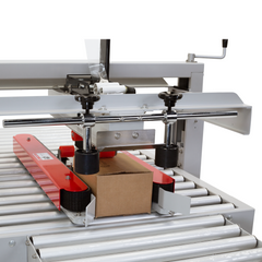 Jores Technologies Semi-Automatic Case Sealer with Side Traction for Small/Medium Boxes