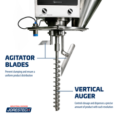 Jores Technologies Semi-Automatic Auger Powder Filler- 20 ml