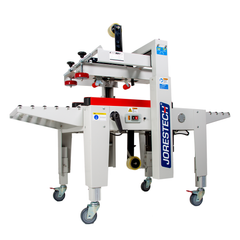 Jores Technologies Semi-Automatic Case Sealer with Side Traction for Small/Medium Boxes
